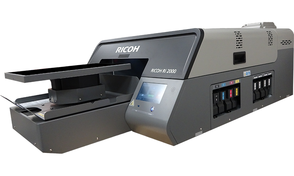 Ri 1000, Direct to garment printers, Ricoh